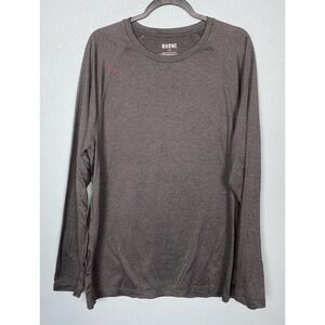Rhone Shirt Mens‎ XL Long Sleeve Performance Stretch Gray Base Layer